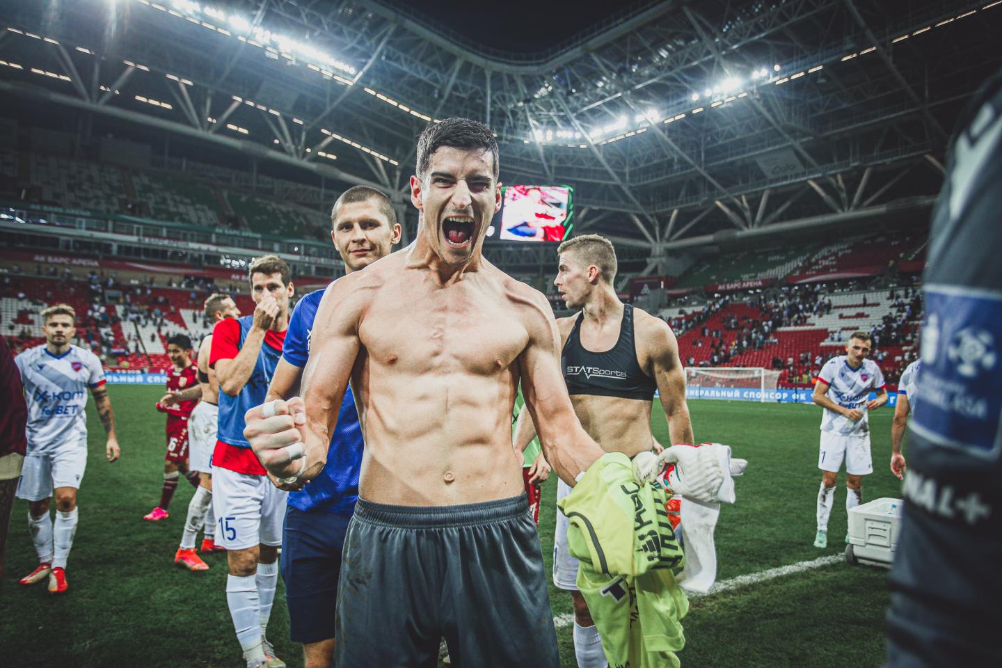 Rubin Kazań - Raków Częstochowa 0:0 (12.08.2021) Vladan Kovacevic