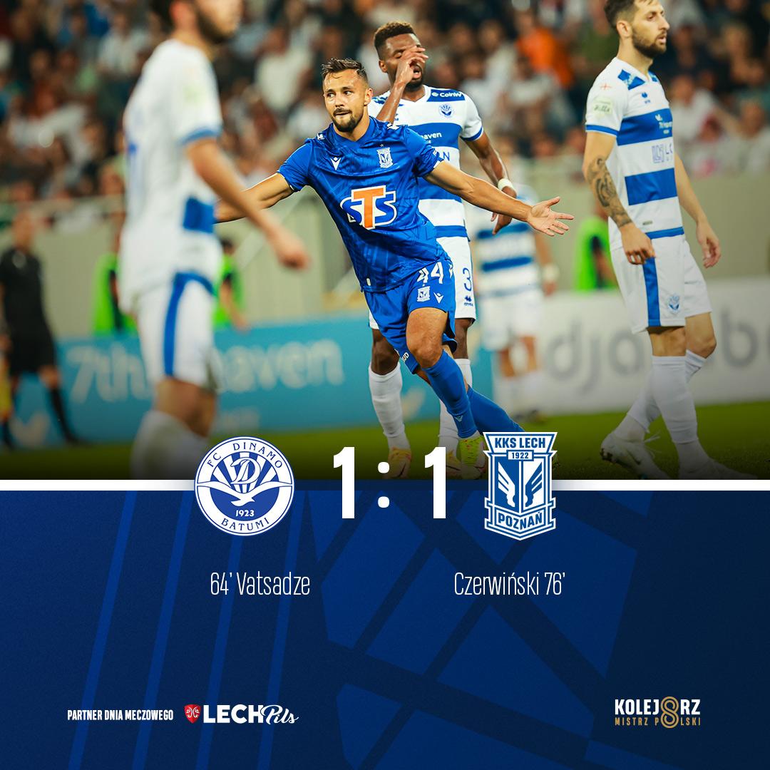 Dinamo Batumi - Lech Poznań 1:1 (28.07.2022)