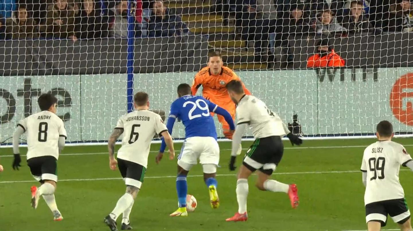 Leicester City - Legia Warszawa 3:1 (25.11.2021)