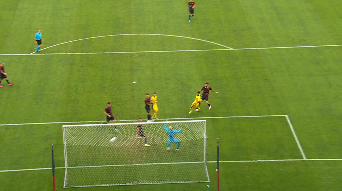 Pogoń Szczecin - Brøndby Kopenhaga 1:1 (21.07.2022)