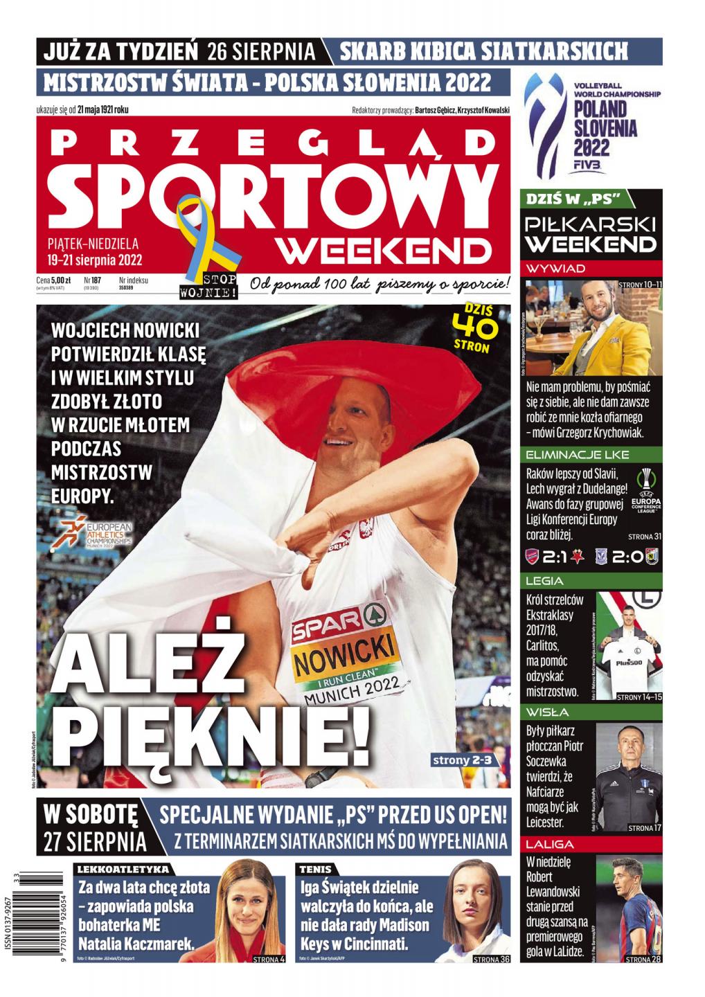 Raków Częstochowa - Slavia Praga 2:1 (18.08.2022) Przegląd Sportowy po