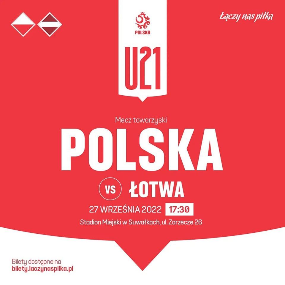 Polska - Łotwa 1:1 U21 (27.08.2022)