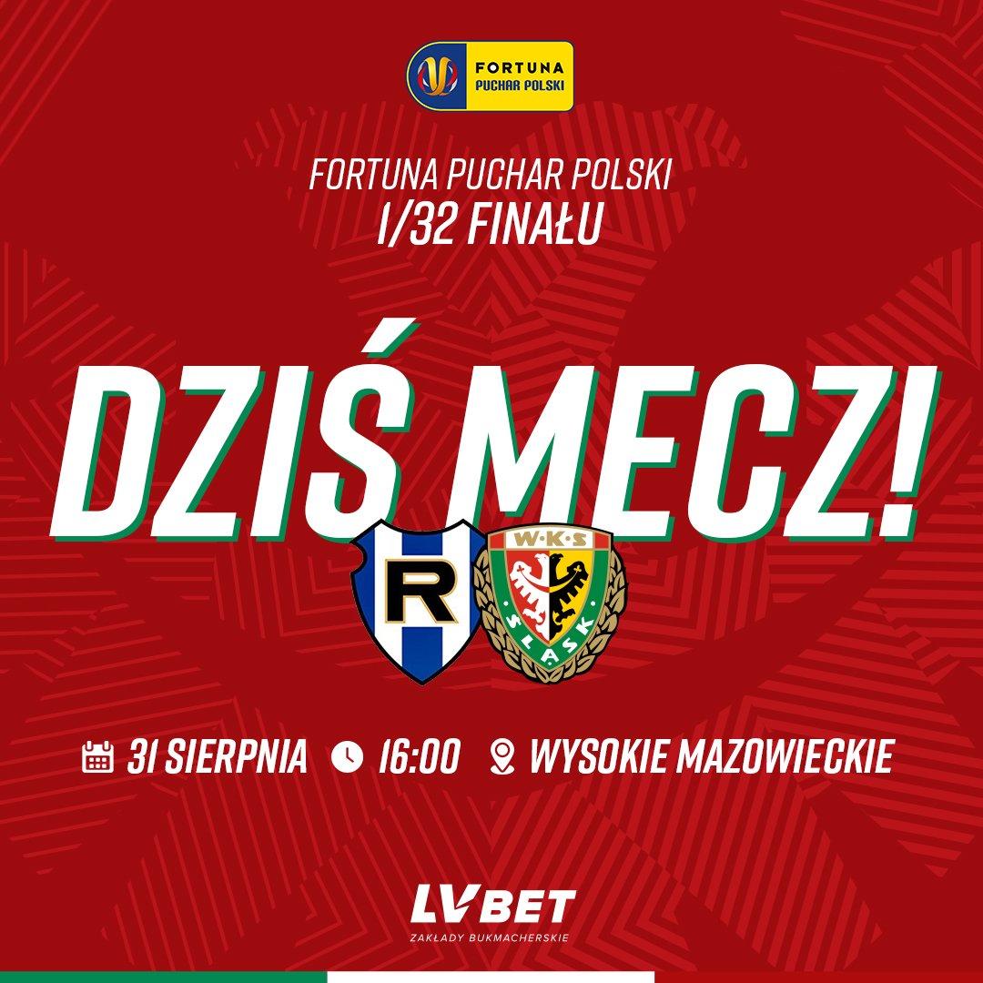 Ruch Wysokie Mazowieckie - Śląsk Wrocław 0:4 (31.08.2022)