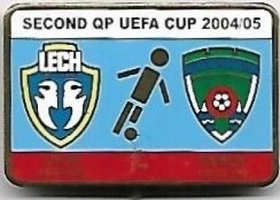 Odznaka z meczu Lech Poznań - Terek Grozny 0:1 (26.08.2004)