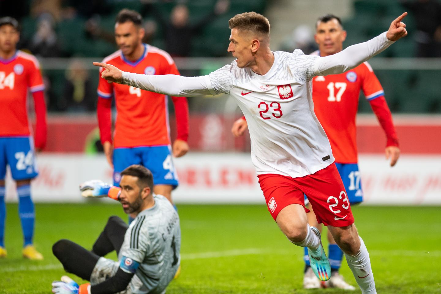 Polska - Chile 1:0 (16.11.2022) Krzysztof Piątek