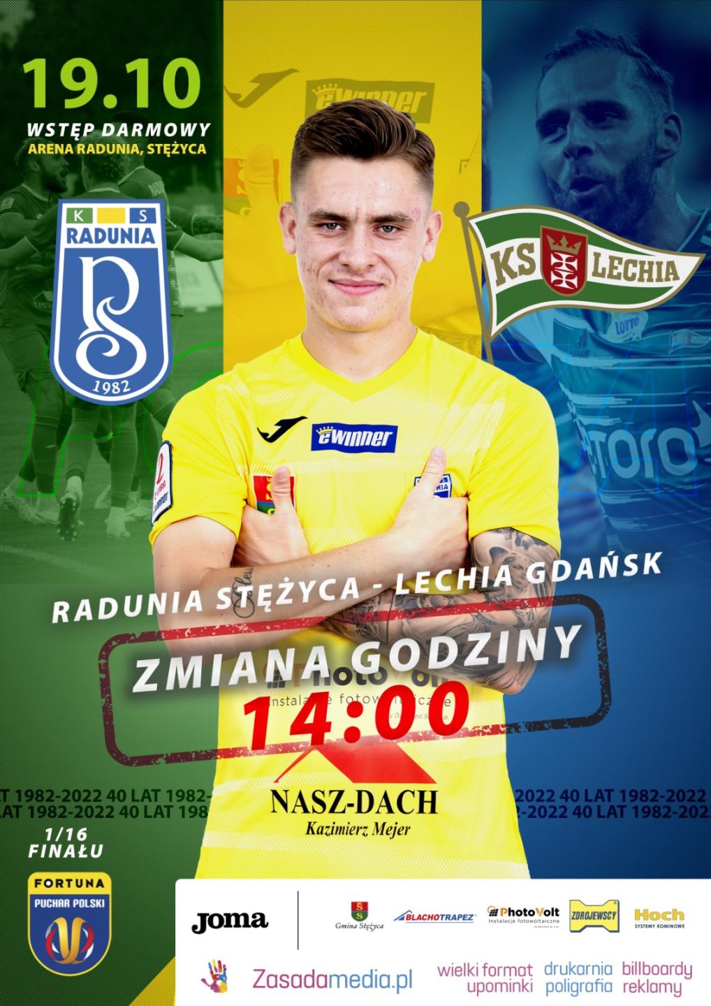 Radunia Stężyca - Lechia Gdańsk 1:4 (19.10.2022)