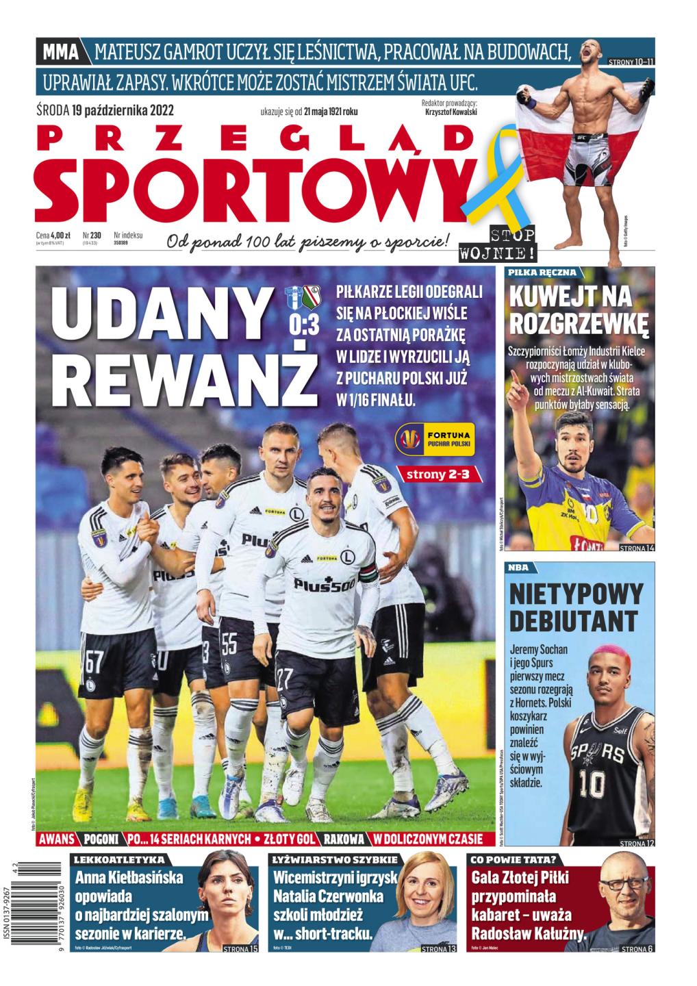 Wisła Płock - Legia Warszawa 0:3 (18.10.2022) Przegląd Sportowy po