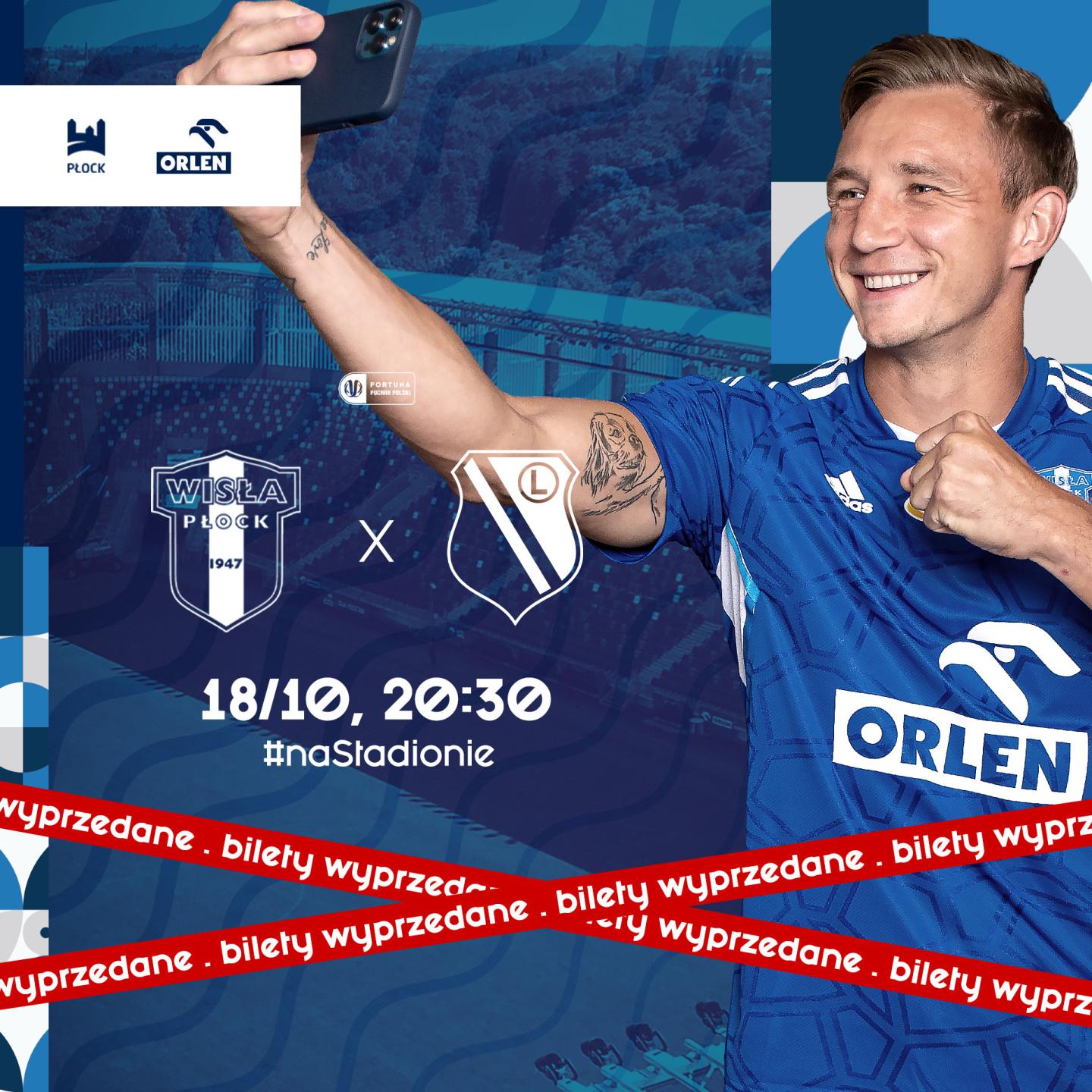 Wisła Płock - Legia Warszawa 0:3 (18.10.2022)