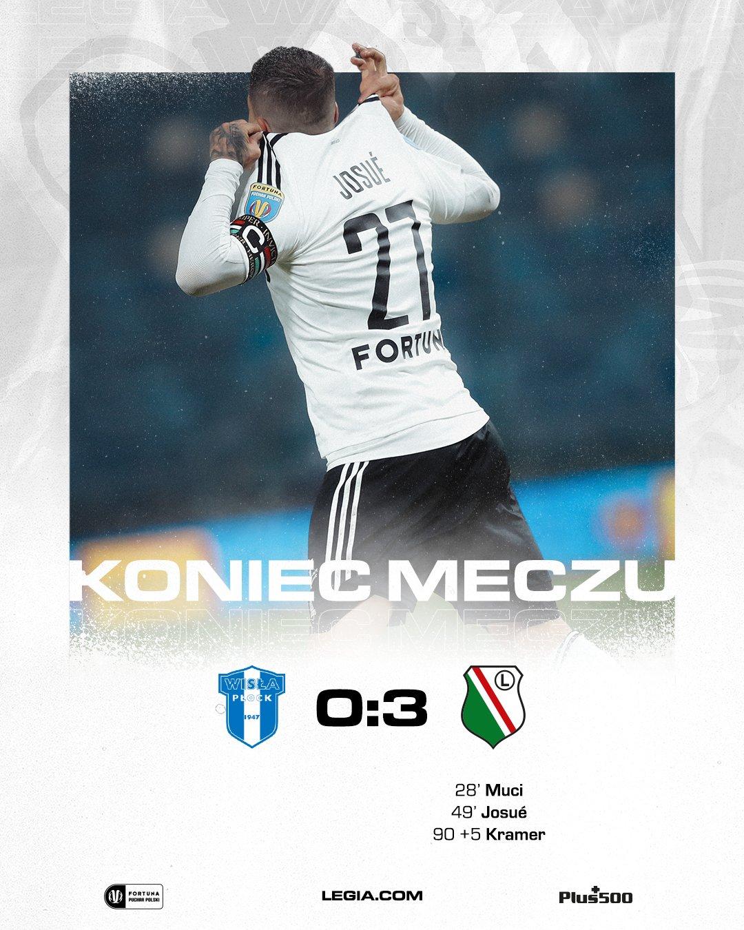 Wisła Płock - Legia Warszawa 0:3 (18.10.2022)