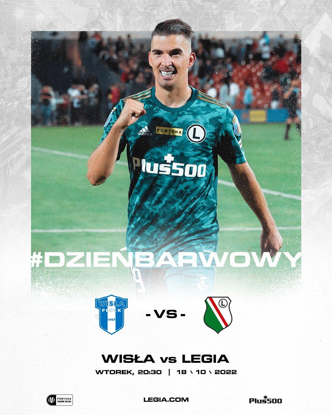 Wisła Płock - Legia Warszawa 0:3 (18.10.2022)