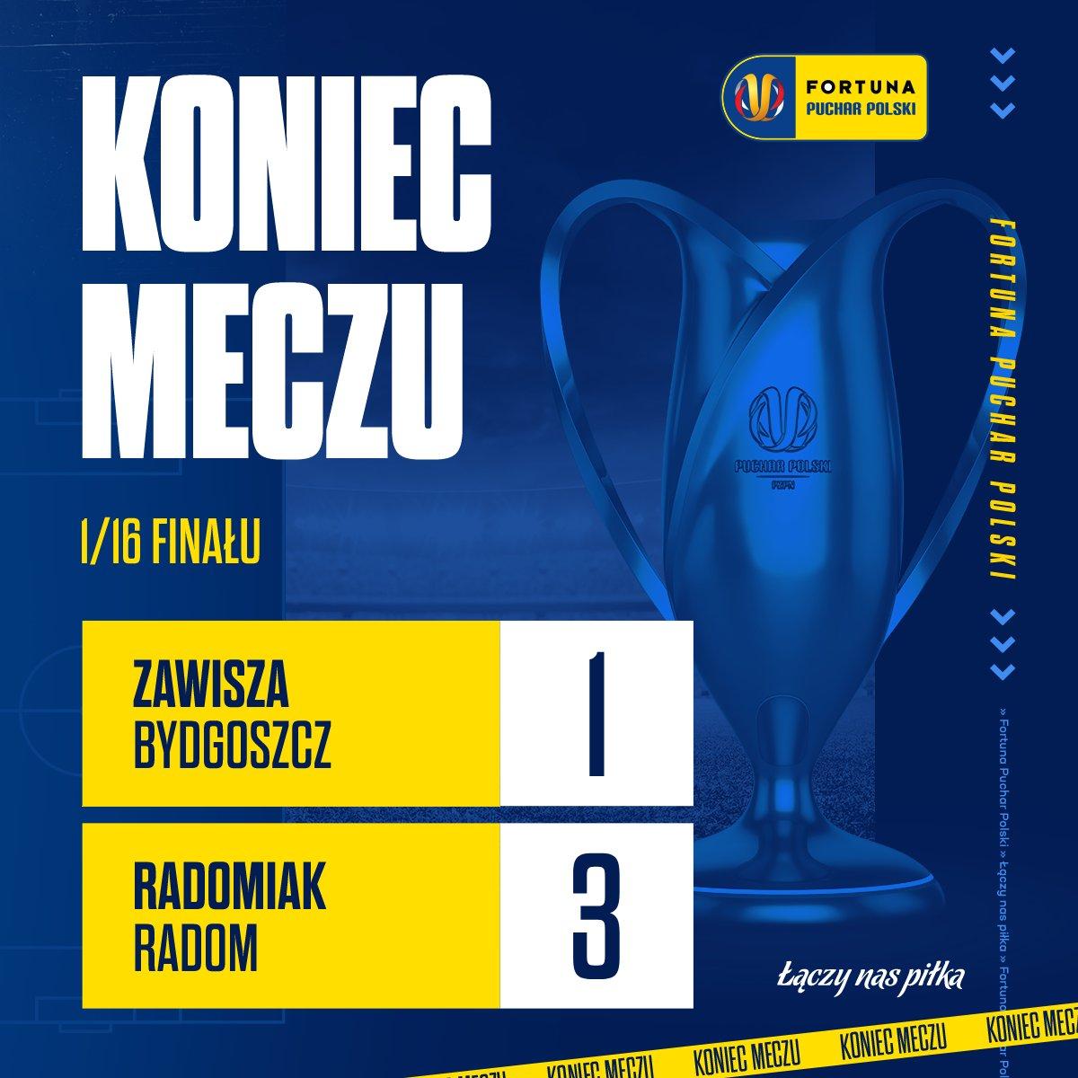 Zawisza Bydgoszcz - Radomiak Radom 1:3 (20.10.2022)
