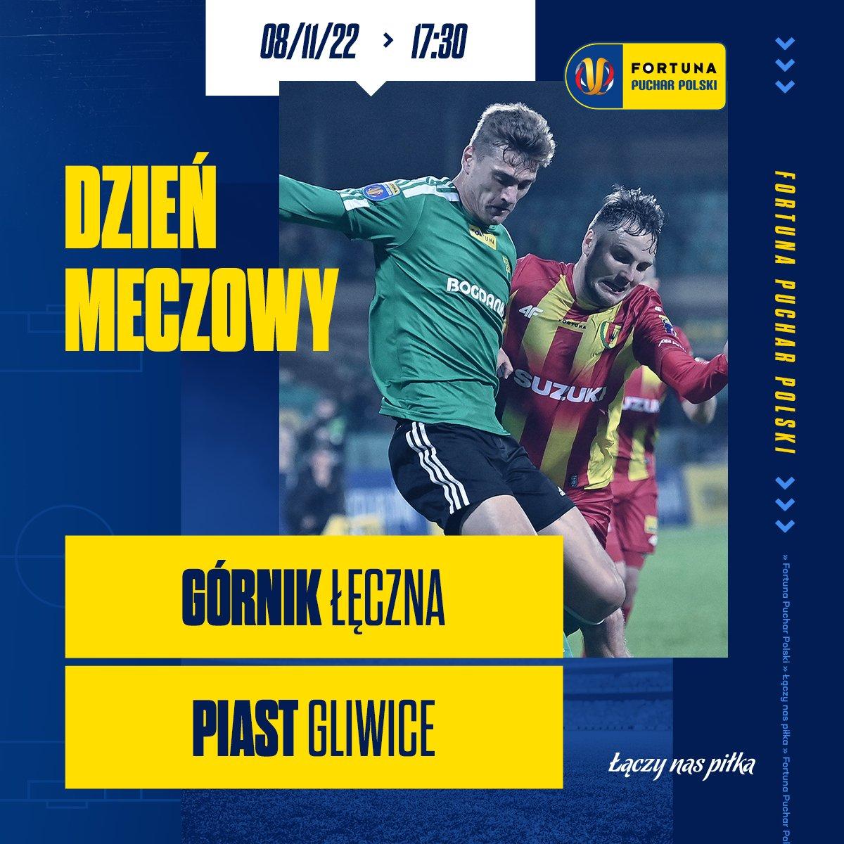 Górnik Łęczna - Piast Gliwice 1:0 pd. (08.11.2022)