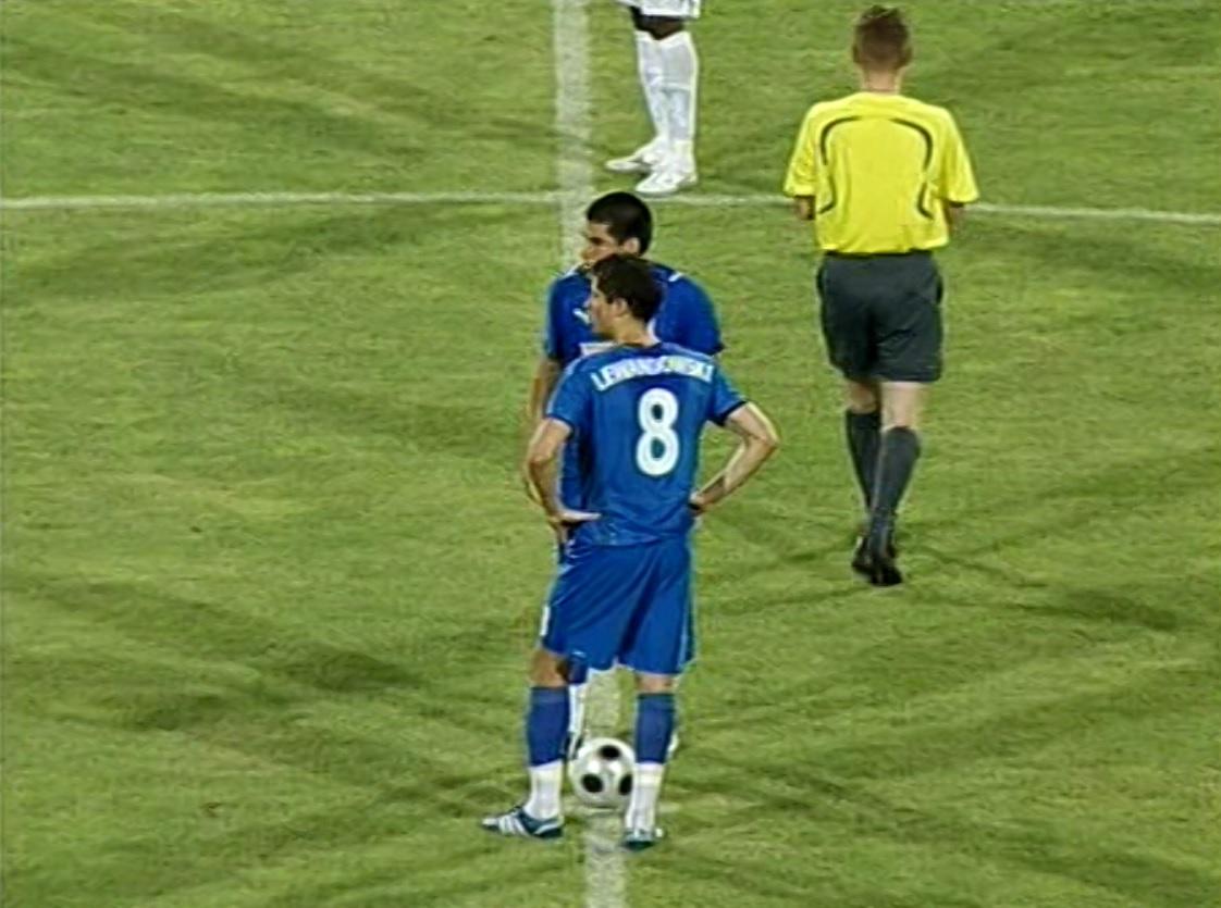 Xəzər Lenkoran - Lech Poznań 0:1, 17.07.2008 Rober Lewandowski
