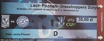 Lech Poznań - Grasshopper Zurych 6:0 (14.08.2008)