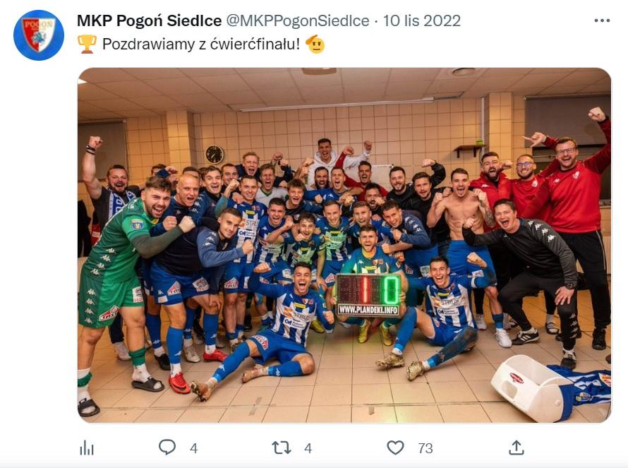 Pogoń Siedlce - Resovia Rzeszów 1:0 (10.11.2022)