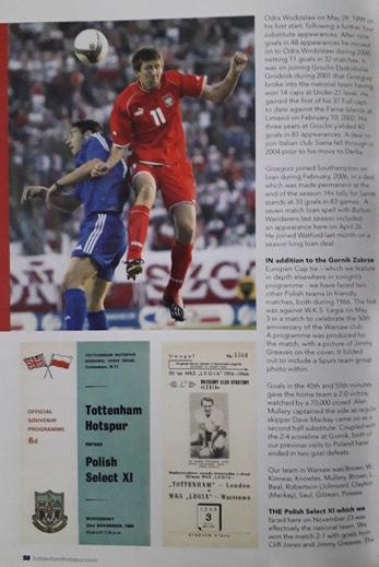 Program Tottenham Hotspur - Wisła Kraków 2:1 (18.09.2008) 2