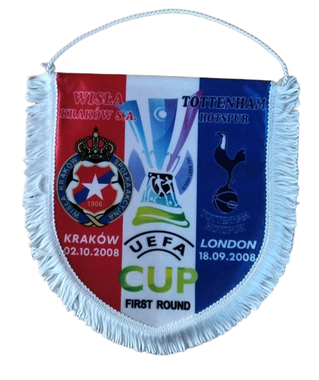 Proporczyk Wisła Kraków - Tottenham Hotspur 1:1 (02.10.2008)