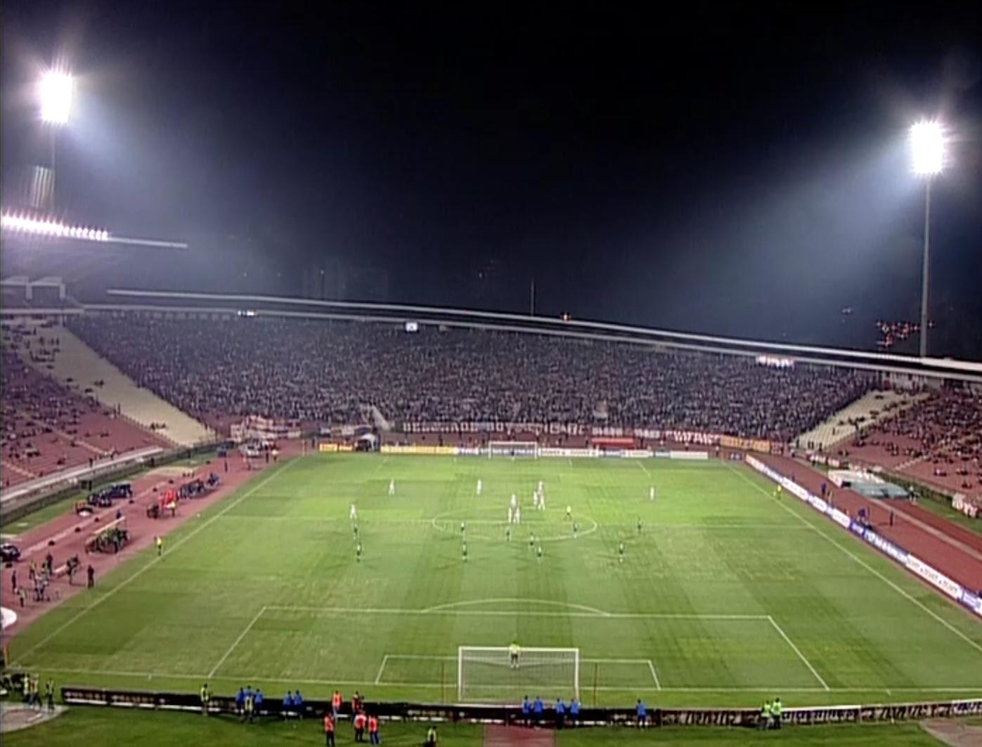 Crvena Zvezda Belgrad - Groclin Dyskobolia Grodzisk Wlkp. 1:0 (04.10.2007)