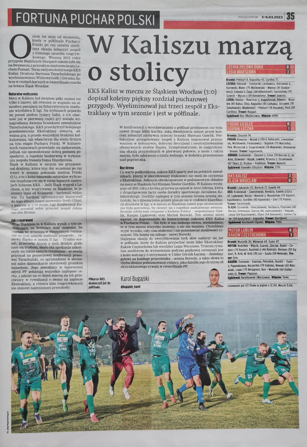 Lechia Zielona Góra - Legia Warszawa 0:3 (28.02.2023)