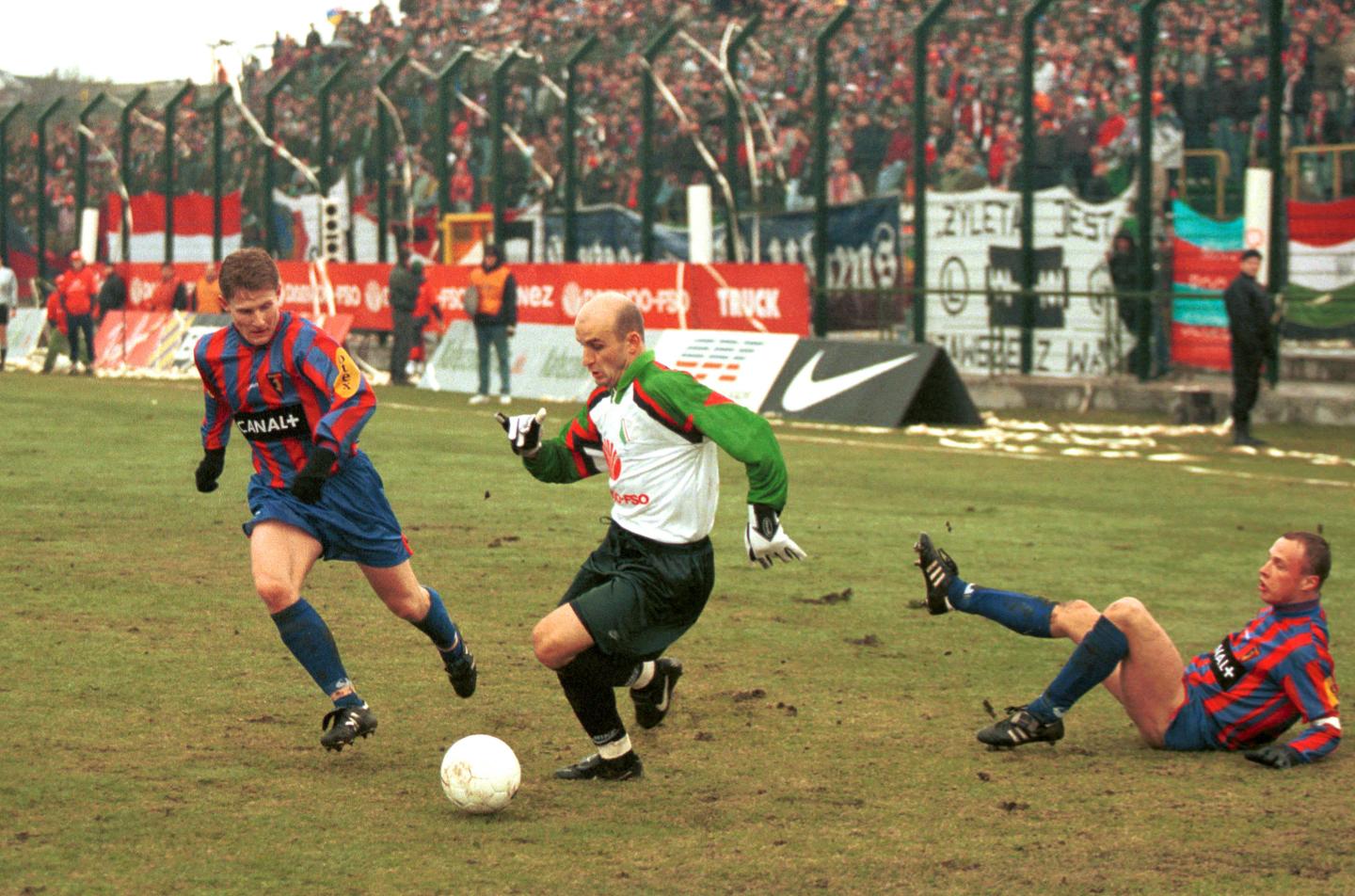 Legia Warszawa - Amica Wronki 4:1 (16.04.1997) Jacek Bednarz