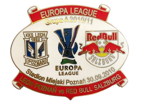 Odznaka z meczu Lech Poznań - FC Salzburg 2:0 (30.09.2010)