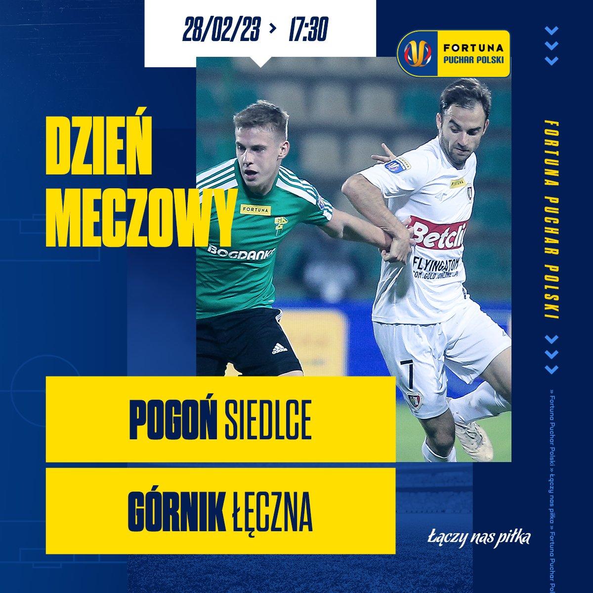 Pogoń Siedlce - Górnik Łęczna 0:1 (28.02.2023)