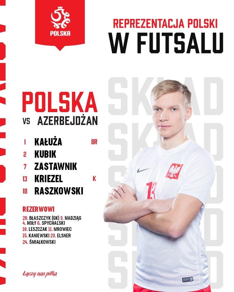 Polska - Azerbejdżan 7:2 (07.03.2023) Futsal