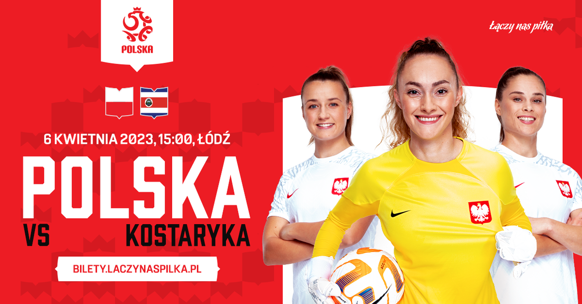 Polska - Kostaryka 2:1 (06.04.2023)