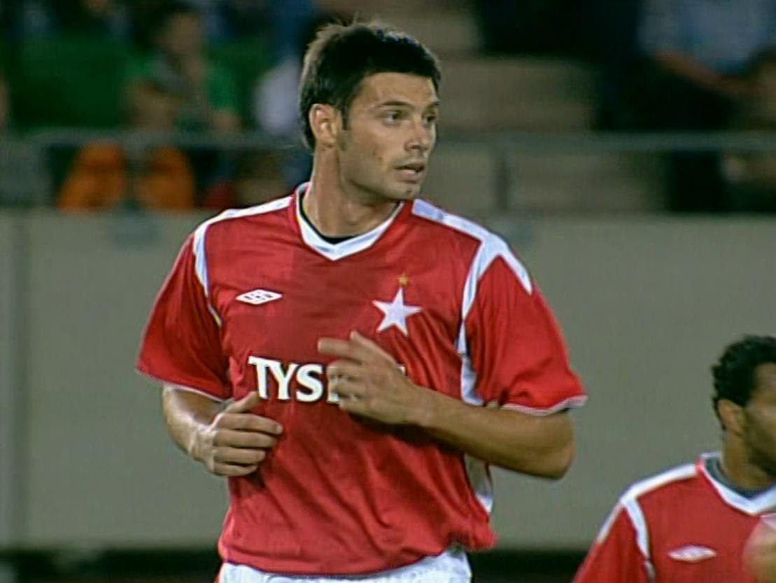 SV Mattersburg - Wisła Kraków 1:1 (10.08.2006) Branko Radovanović