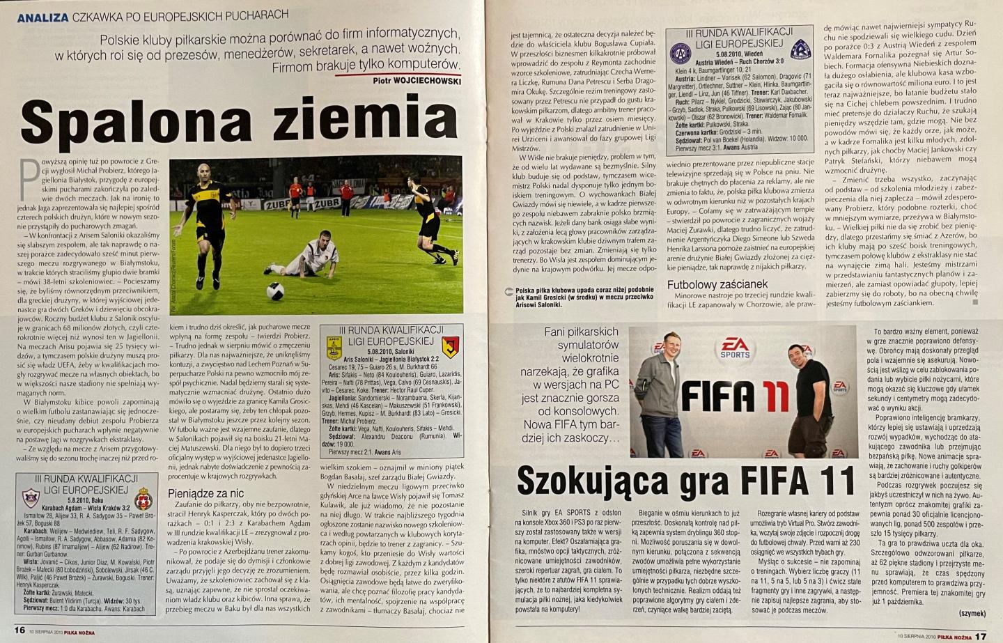 Austria Wiedeń - Ruch Chorzów 3:0 (05.08.2010)