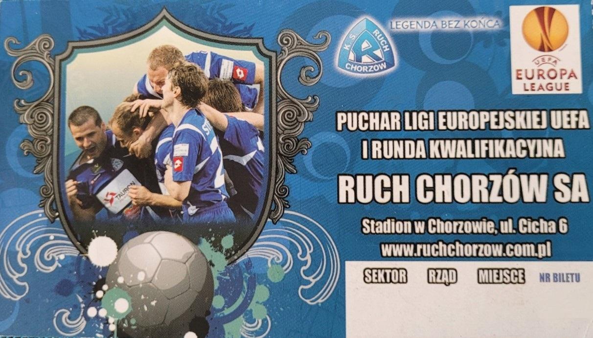 Ruch Chorzów - Szachtior Karaganda 1:0 (08.07.2010)