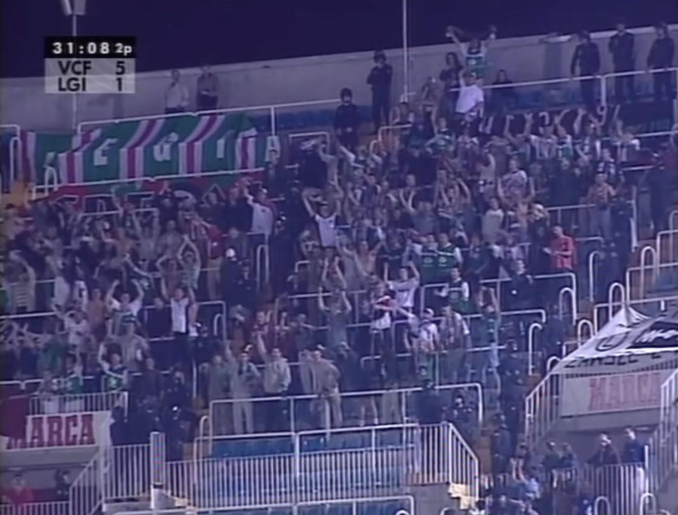 Valencia CF - Legia Warszawa 6:1 (01.11.2001)