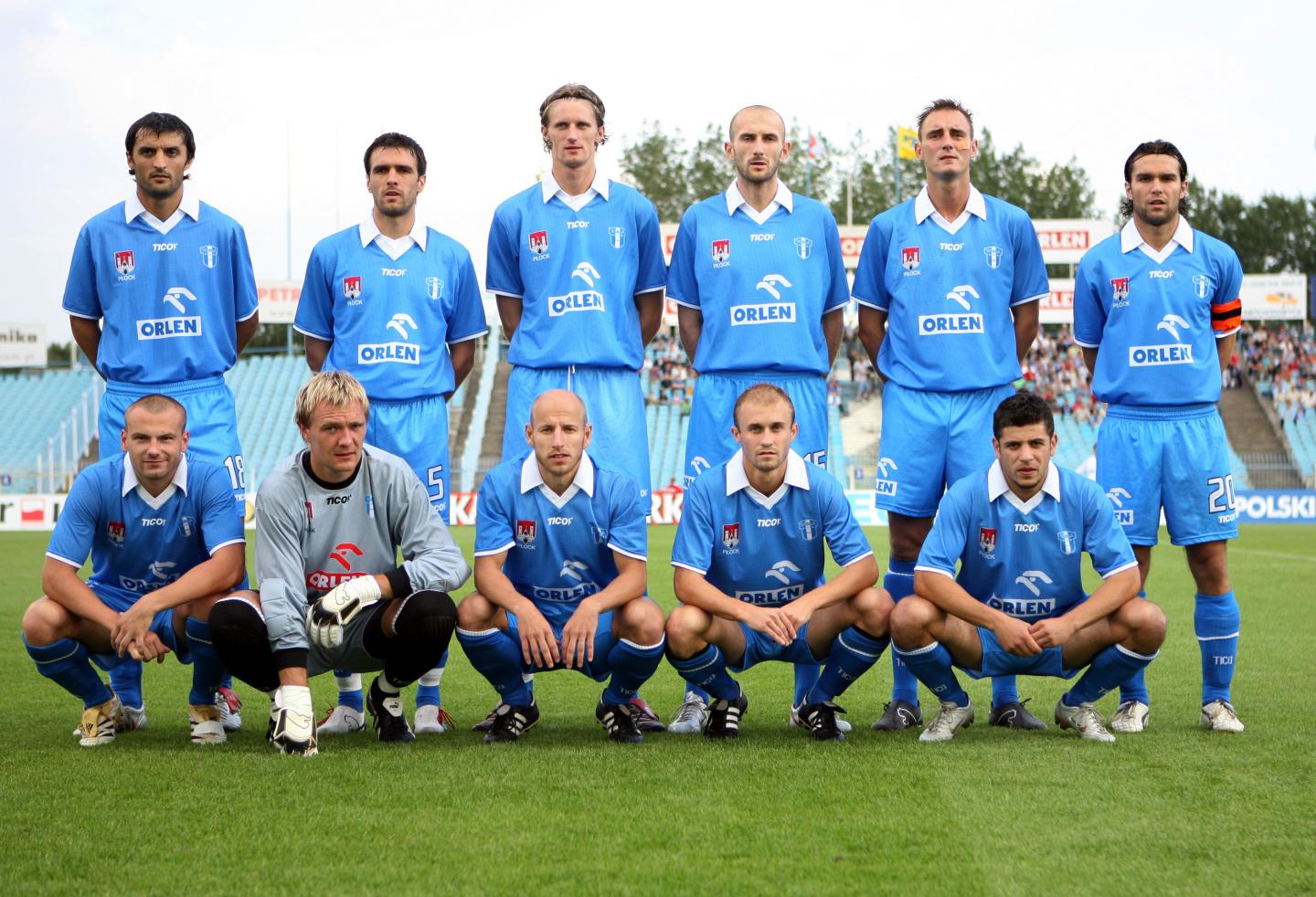 Wisła Płock - Czernomorec Odessa 1:1 (24.08.2006)