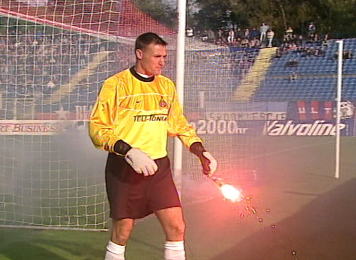 Wisła Kraków - Hajduk Split 1:0 (27.09.2001) Artur Sarnat