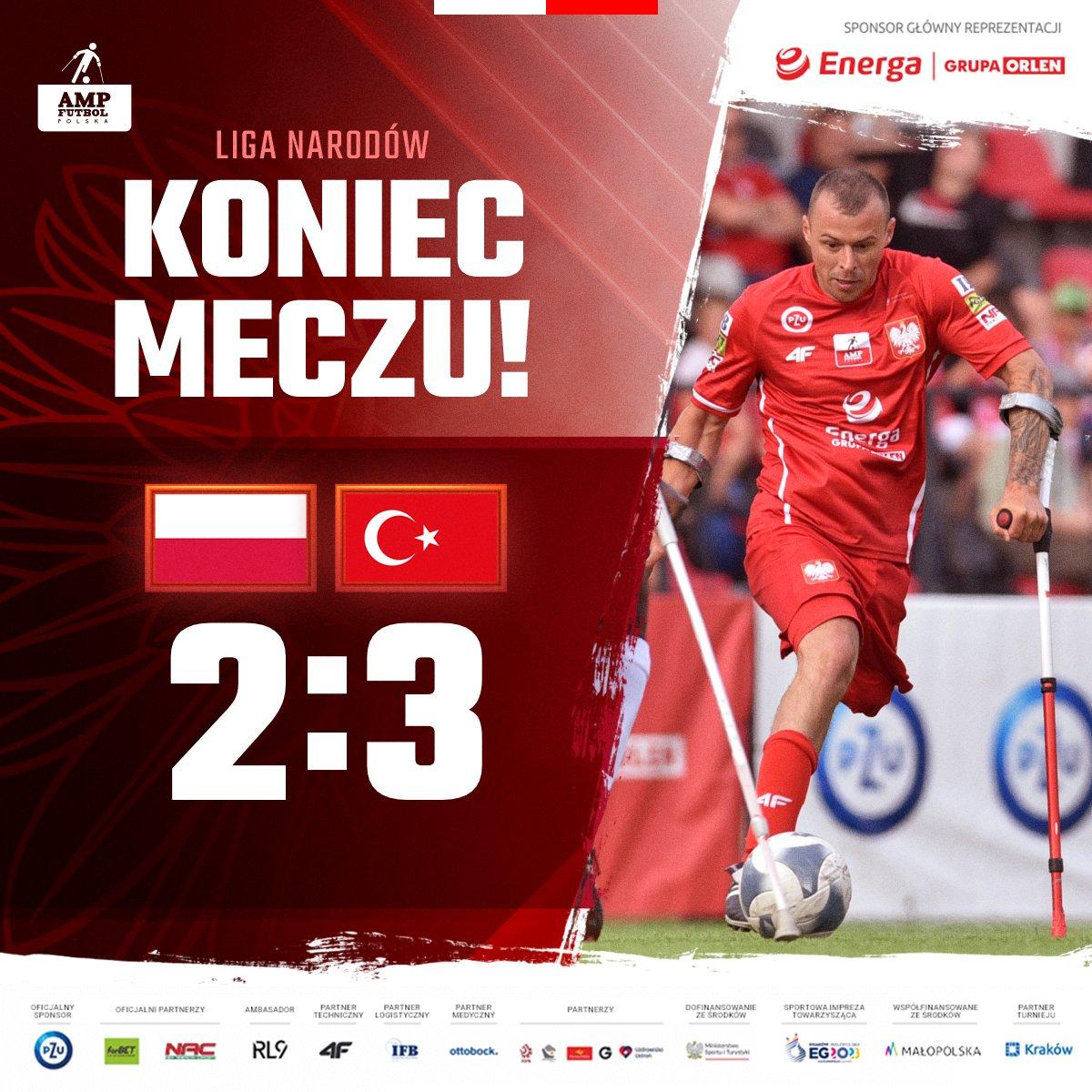 Polska - Turcja 2:3, 18.06.2023