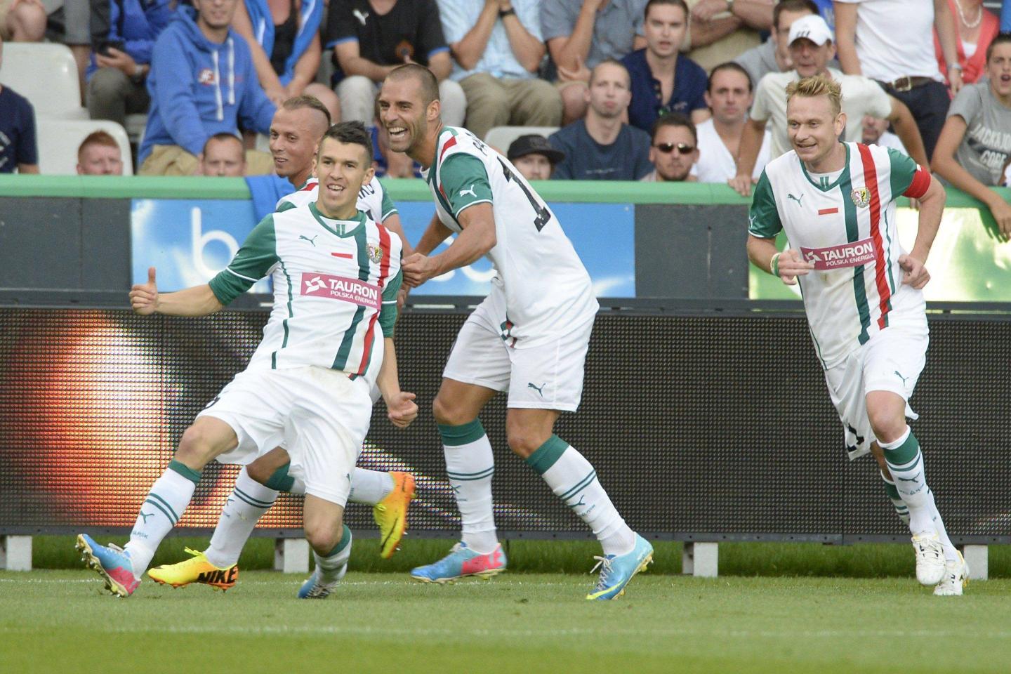 Club Brugge - Śląsk Wrocław 3:3 (08.08.2013) Waldemar Sobota