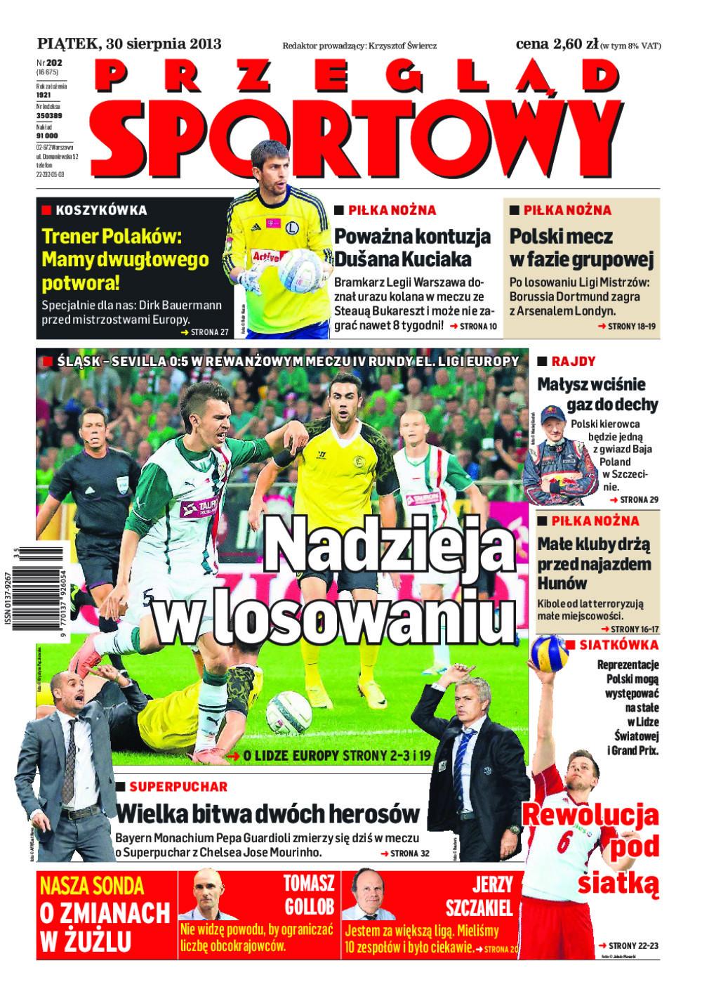 Śląsk Wrocław - Sevilla FC 0:5 (29.08.2013)