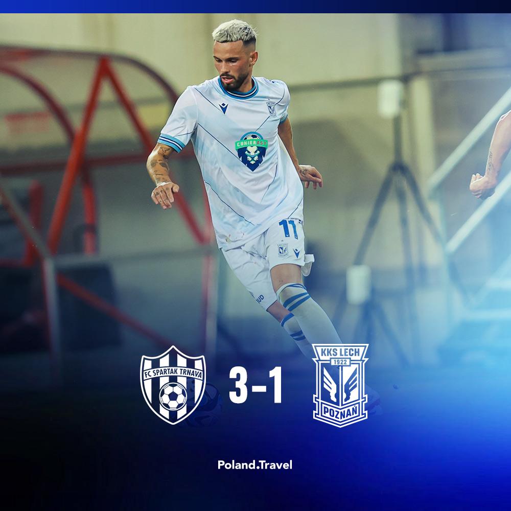 Spartak Trnawa - Lech Poznań 3:1, 17.08.2023