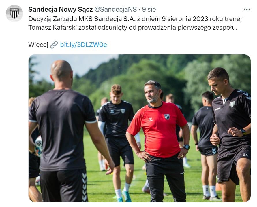 Sandecja Nowy Sącz - Garbarnia Kraków 1:2 (09.08.2023)
