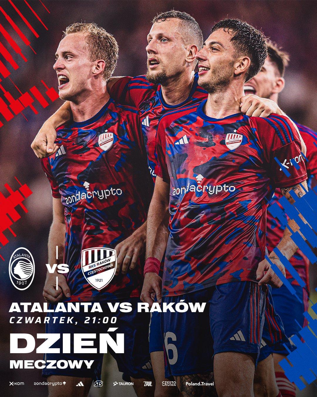 Atalanta Bergamo - Raków Częstochowa 2:0, 21.09.2023