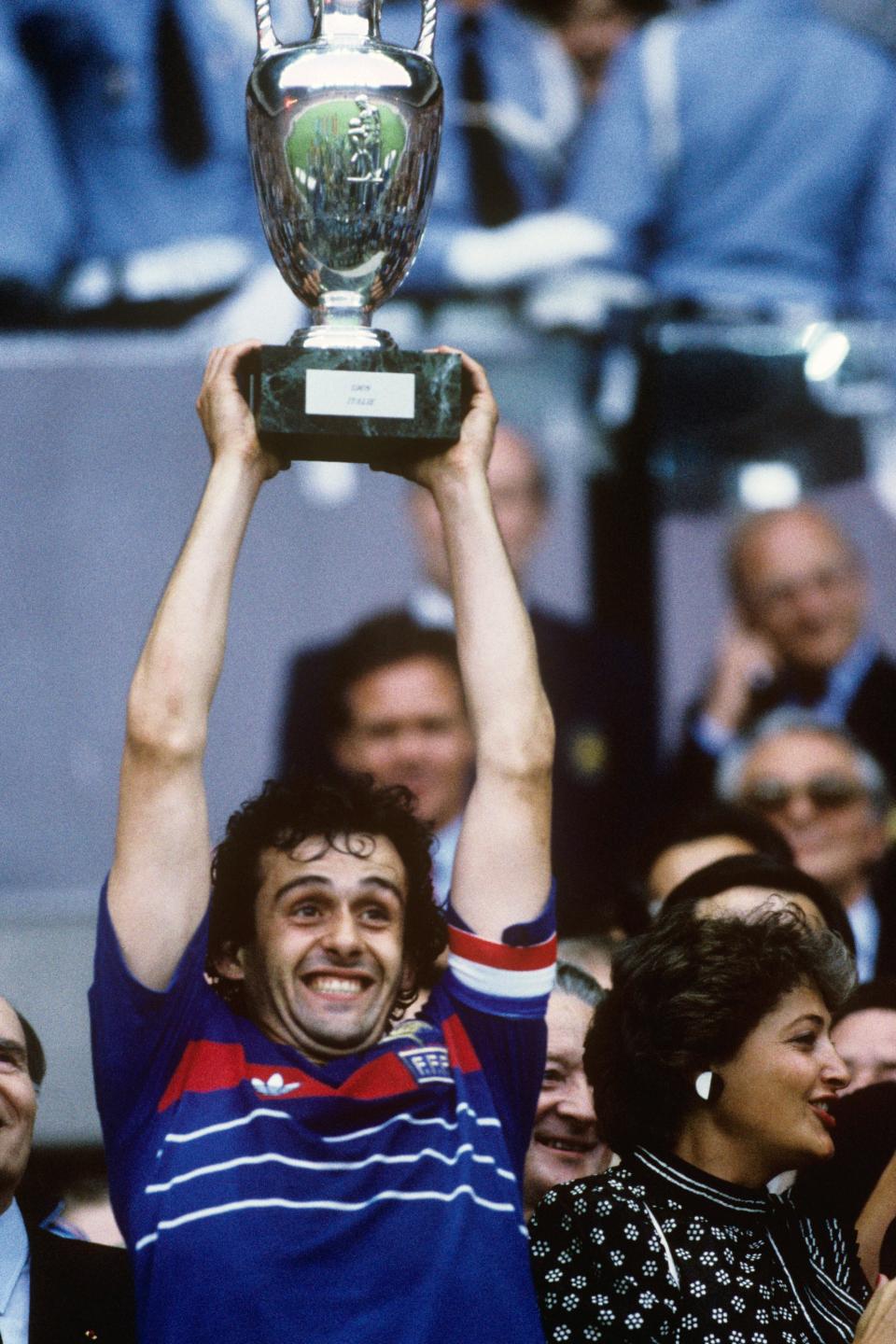 Francja - Hiszpania 2:0 (27.06.1984) Michel Platini