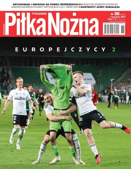 Piłka Nożna po meczu Legia Warszawa - FC Midtjylland 1:1, k. 6-5, 31.08.2023