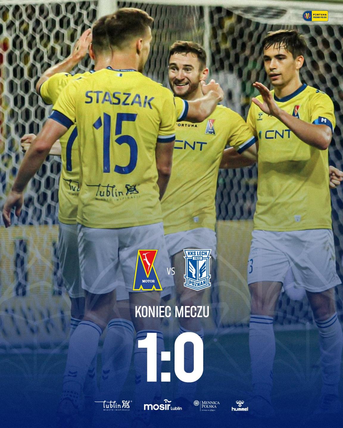Motor Lublin - Lech II Poznań 1:0 (09.08.2023)