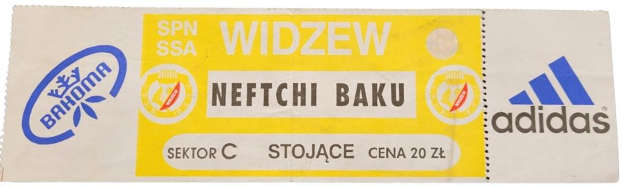 Widzew Łódź - Neftçi Baku 8:0 (30.07.1997)