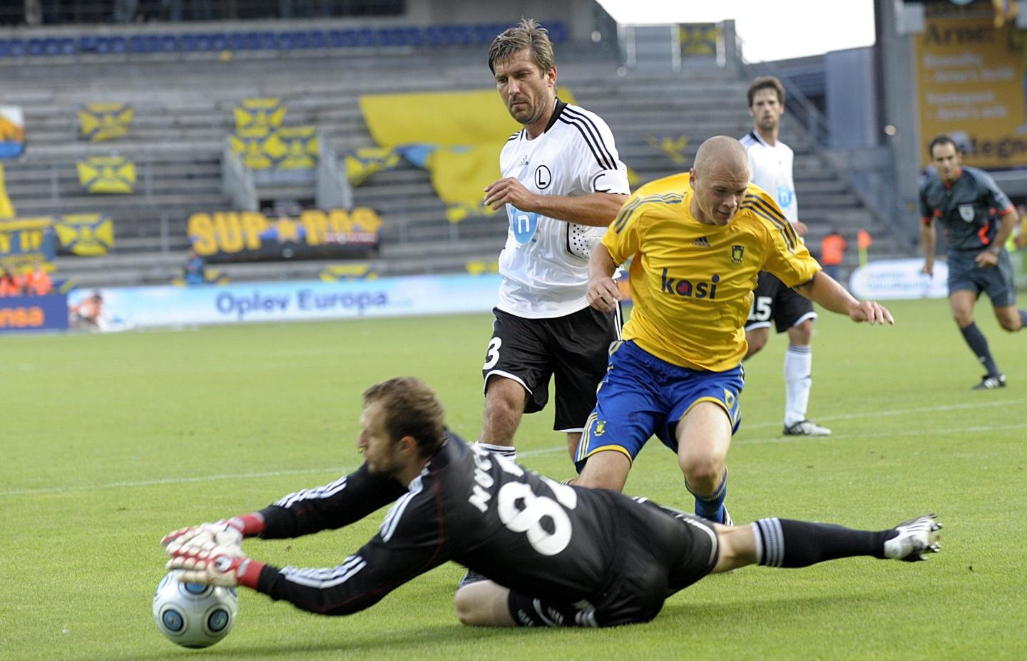 Brøndby Kopenhaga - Legia Warszawa 1:1 (30.07.2009)