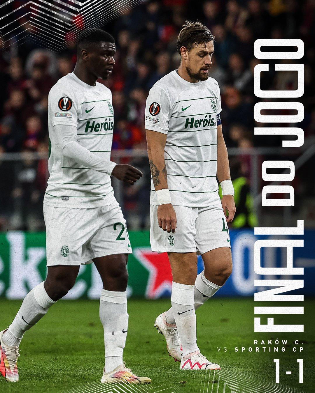 Raków Częstochowa - Sporting Lizbona 1:1 (26.10.2023)