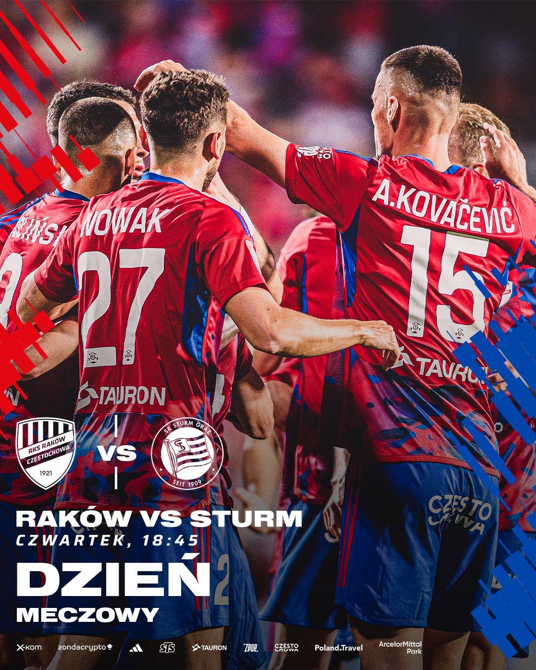 Raków Częstochowa - Sturm Graz 0:1 (05.10.2023)