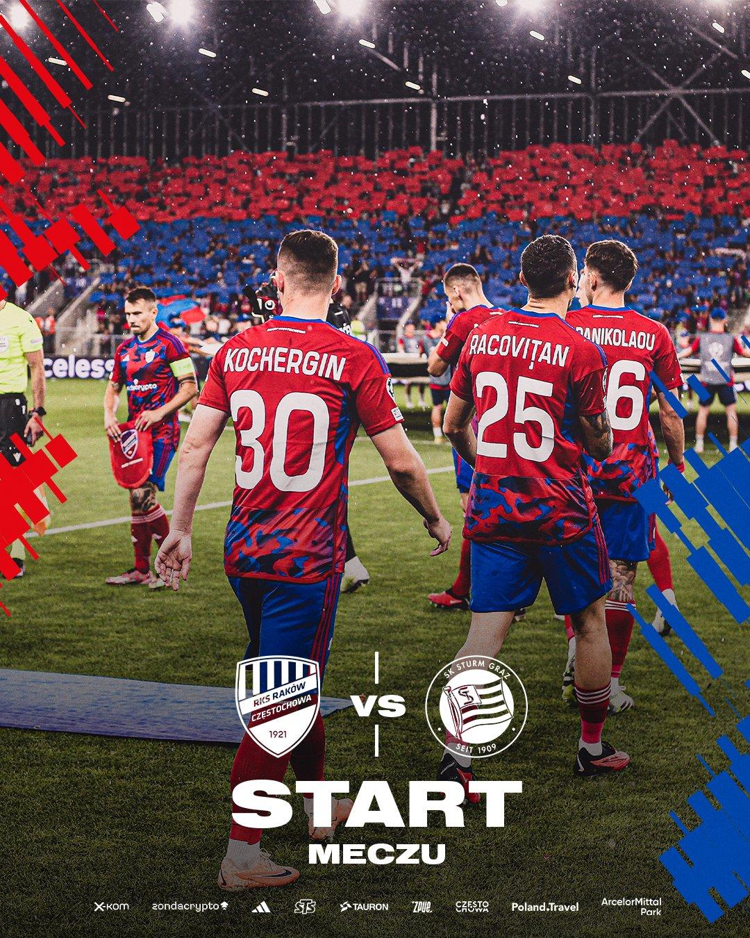 Raków Częstochowa - Sturm Graz 0:1 (05.10.2023)