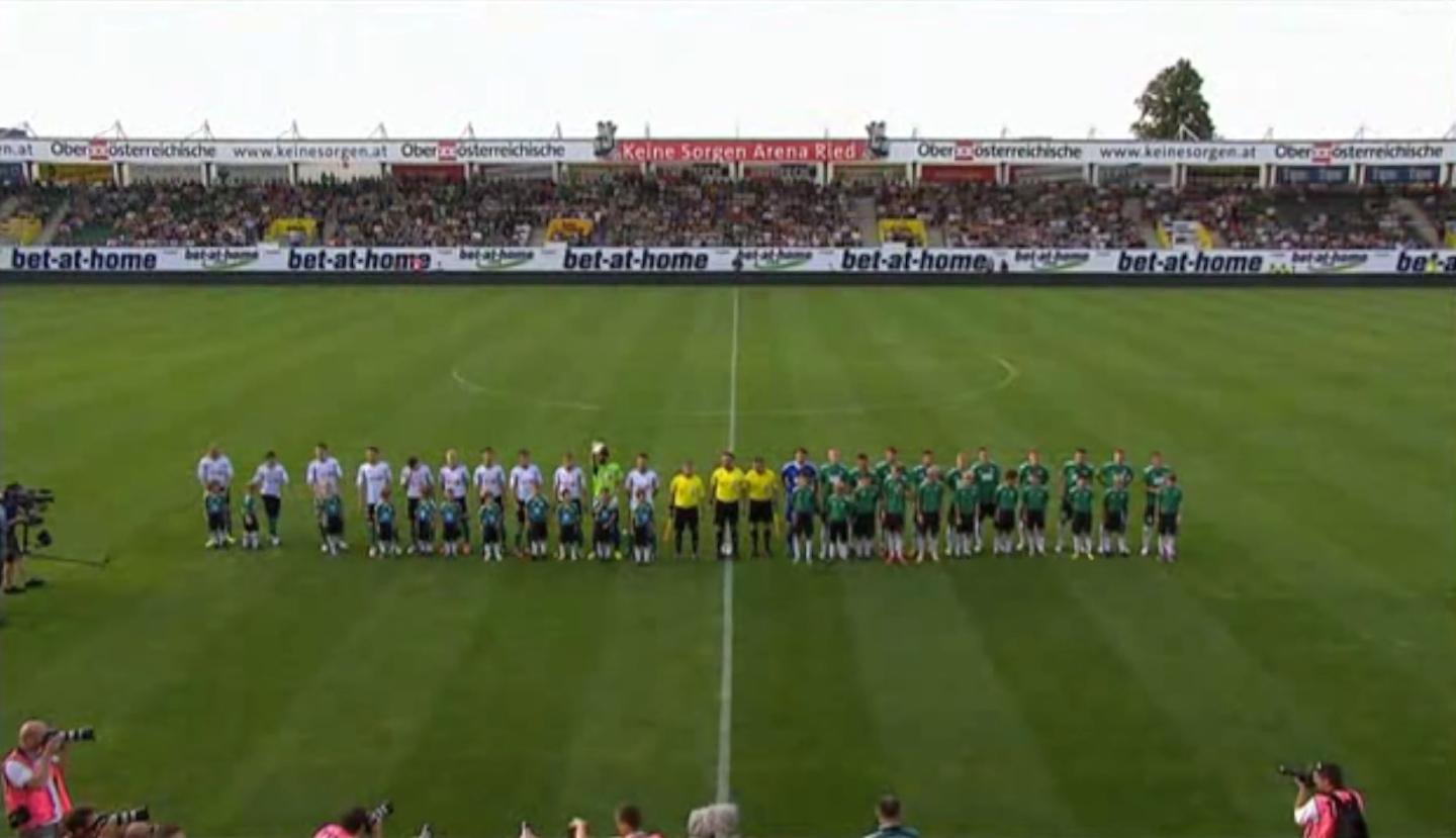 SV Ried - Legia Warszawa 2:1 (02.08.2012)