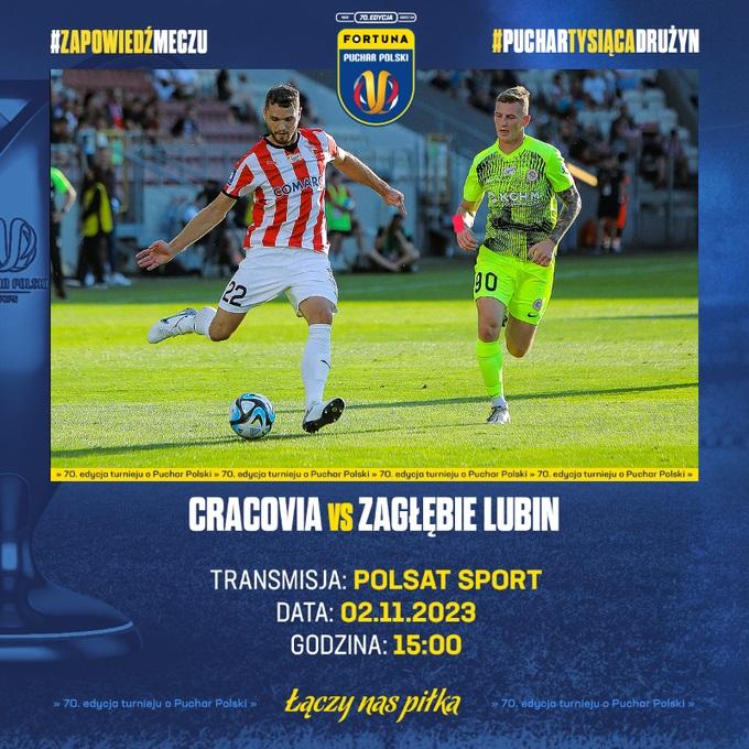 Cracovia - Zagłębie Lubin 1:0 (02.11.2023)